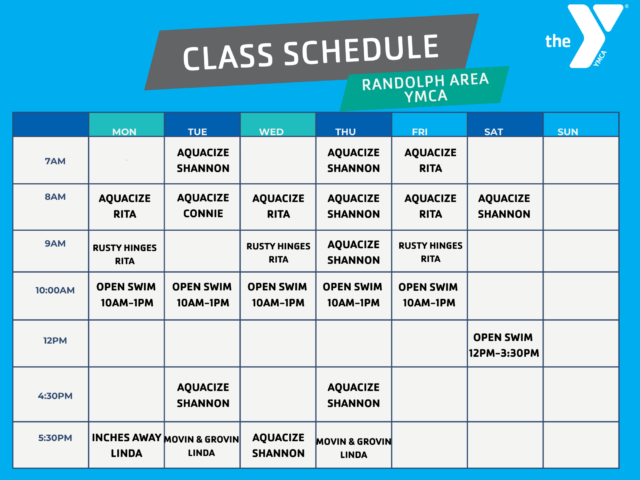 _Website Pool Class Schedule